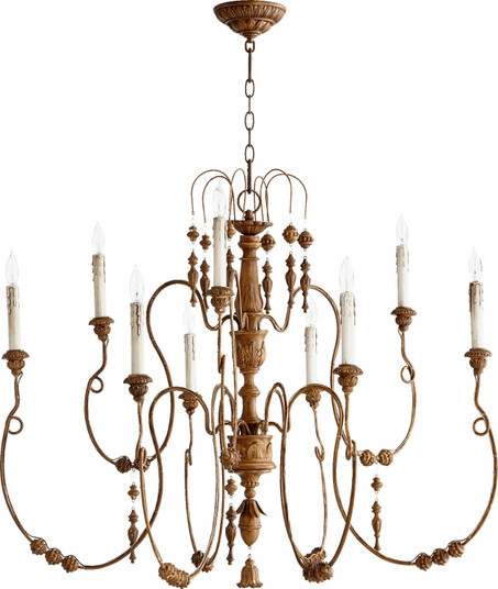 Large Chandeliers Candle by Quorum ( 19 | 6206-9-94 Salento ) 