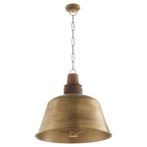 Pendants Metal Shade by Quorum ( 19 | 84-3-75 Artisan Series ) 