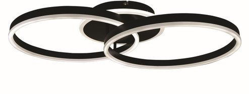 Semi-Flush Mts. Ring Shade/Halo by Thumprints ( 343 | T1070-BK Harper ) 