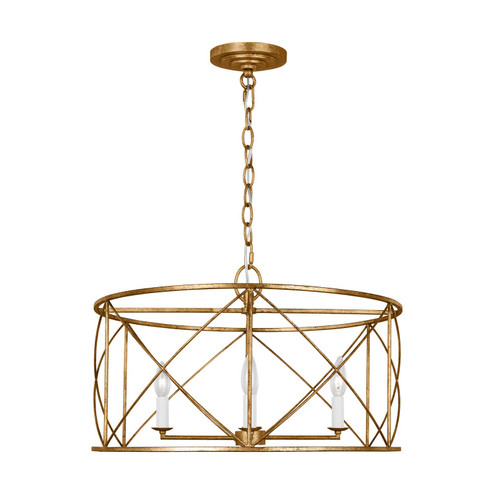 Mid. Chandeliers Drum Shade by Visual Comfort Studio ( 454 | CC1634ADB Beatrix ) 