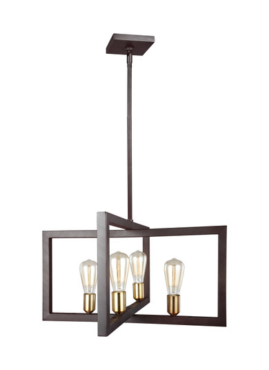 Pendants Open Frame by Visual Comfort Studio ( 454 | F3145/4NWB Finnegan ) 