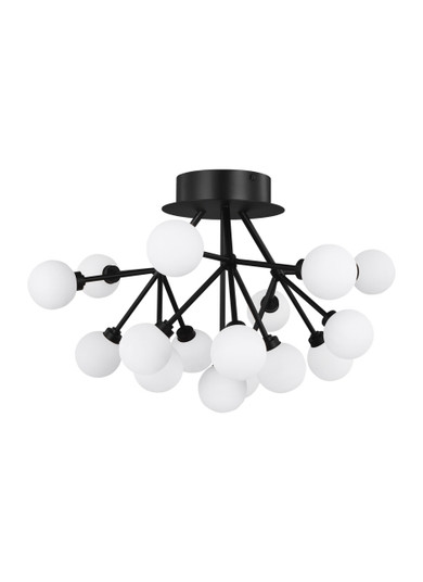 Semi-Flush Mts. Multi-port/Cluster by Visual Comfort Modern ( 182 | 700FMMRAB-LED927 Mara ) 