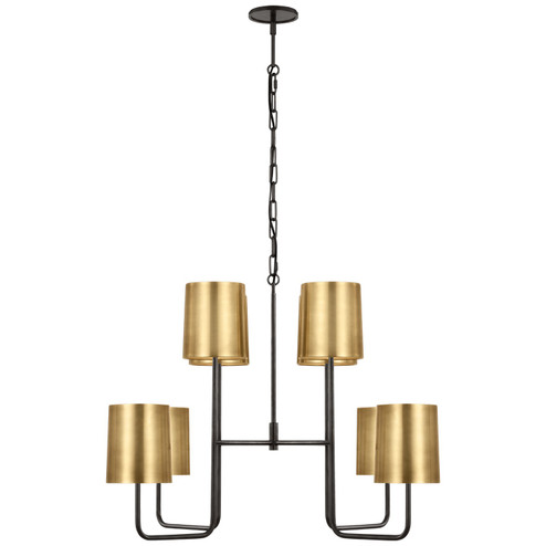Mid. Chandeliers Candle by Visual Comfort Signature ( 268 | BBL 5083BZ-SB Go Lightly ) 