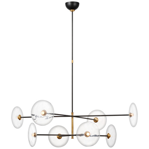 Large Chandeliers Glass Shade by Visual Comfort Signature ( 268 | S 5694AI/HAB-CG Calvino ) 