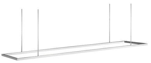 Linear/Island Open Frame by Visual Comfort Modern ( 182 | 700LSSTG84PSS-LED927 Stagger ) 