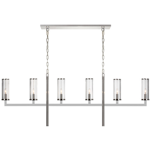 Linear/Island 4 Light + by Visual Comfort Signature ( 268 | KW 5203PN-CG Liaison ) 