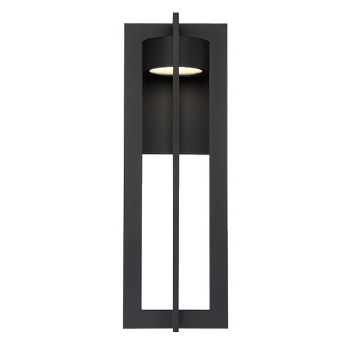 Exterior Wall Mt./Flush by W.A.C. Lighting ( 34 | WS-W48625-BK Chamber ) 