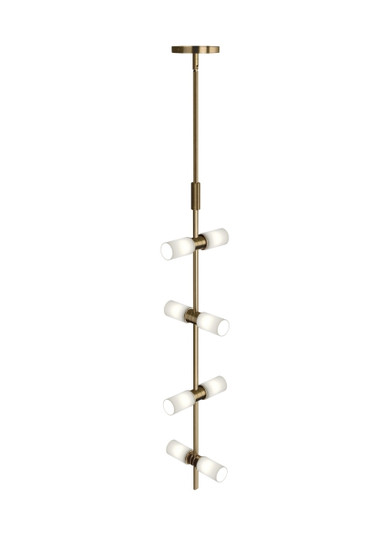 Mini Pendants Glass Down by Visual Comfort Modern ( 182 | 700MDP3CRS ModernRail ) 