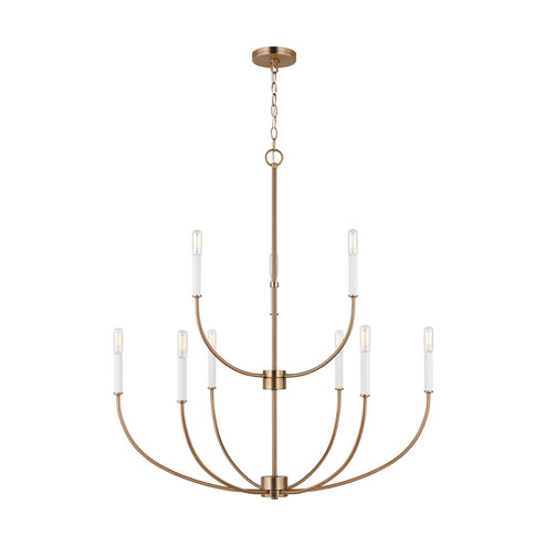 Mid. Chandeliers Candle by Visual Comfort Studio ( 454 | 3167109EN-848 Greenwich ) 