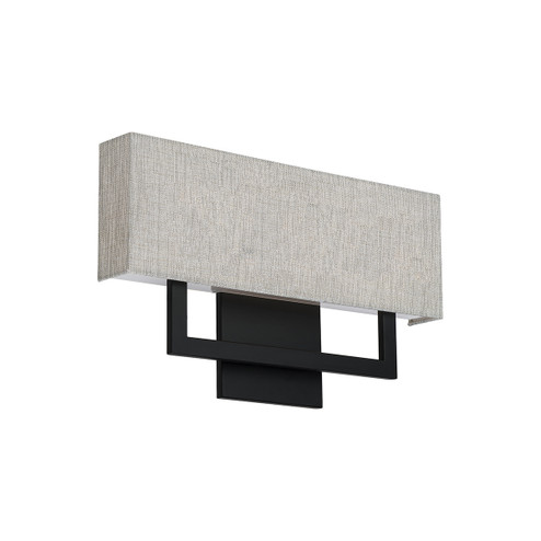 Sconces Drum Shade by W.A.C. Lighting ( 34 | WS-13122-BK Manhattan ) 