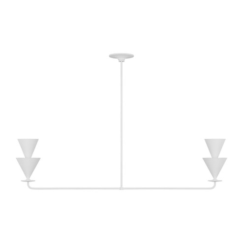 Linear/Island 2 Light Bar by Visual Comfort Studio ( 454 | LXC1102CPST Cornet ) 