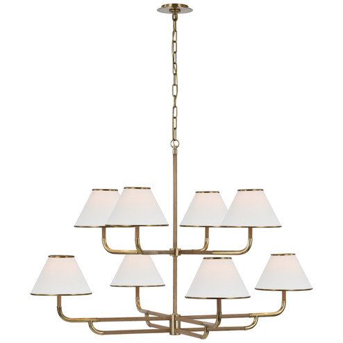 Large Chandeliers Candle by Visual Comfort Signature ( 268 | MF 5057SB/NO-L Rigby ) 