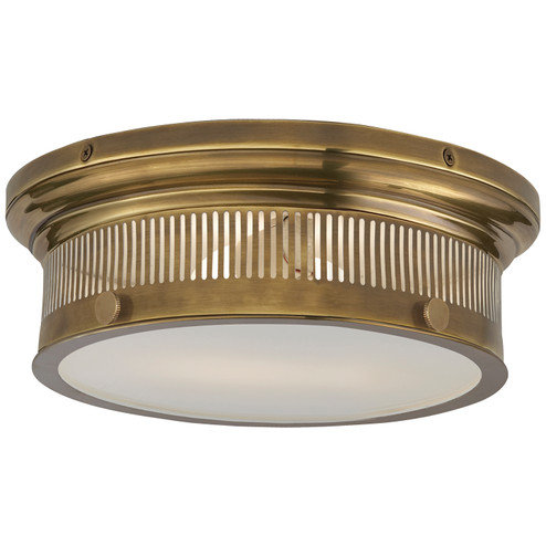 Flush Mounts Drum Shade by Visual Comfort Signature ( 268 | CHC 4391AB-WG Alderly ) 