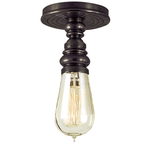 Flush Mounts Exposed Lamps by Visual Comfort Signature ( 268 | SL 5001BZ Boston ) 