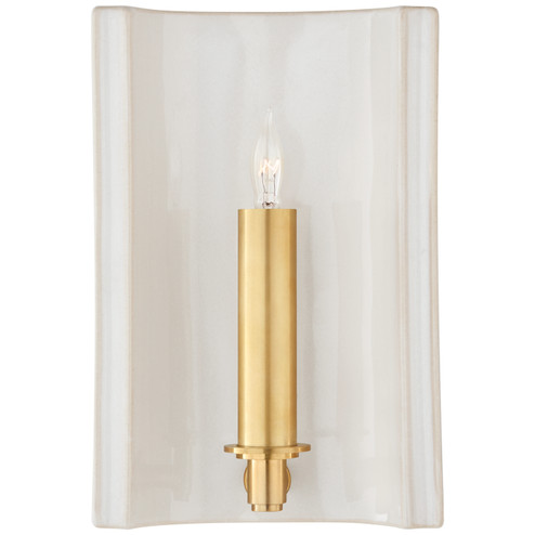 Sconces Single Candle by Visual Comfort Signature ( 268 | CS 2609IVO Leeds ) 
