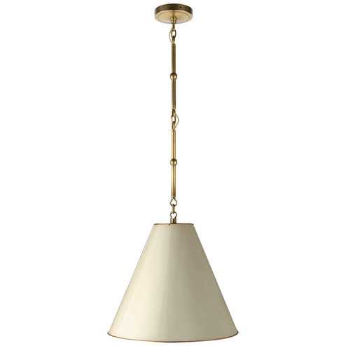 Pendants Fabric Shade by Visual Comfort Signature ( 268 | TOB 5090HAB-AW Goodman ) 