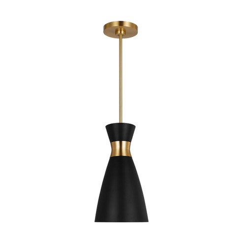 Mini Pendants Metal Shade by Visual Comfort Studio ( 454 | EP1221MBKBBS Heath ) 