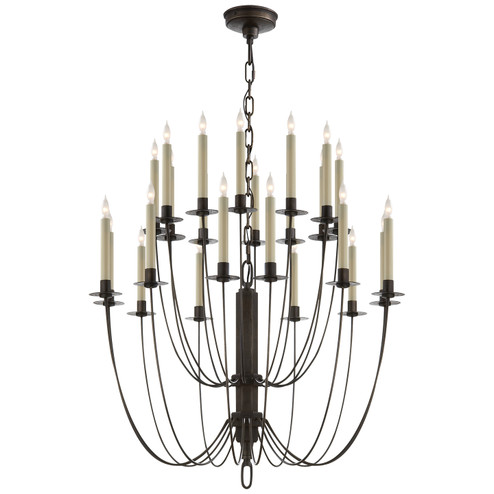 Mid. Chandeliers Candle by Visual Comfort Signature ( 268 | TOB 5205AI Erika ) 