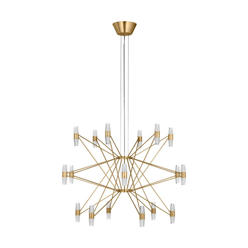 Large Chandeliers Glass Shade by Visual Comfort Modern ( 182 | SLCH24827NB Lassell ) 