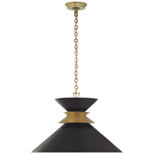 Pendants Metal Shade by Visual Comfort Signature ( 268 | CHC 5245AB-BLK Alborg ) 