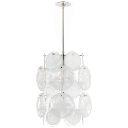 Pendants Glass Down by Visual Comfort Signature ( 268 | ARN 5451PN-WSG Loire ) 
