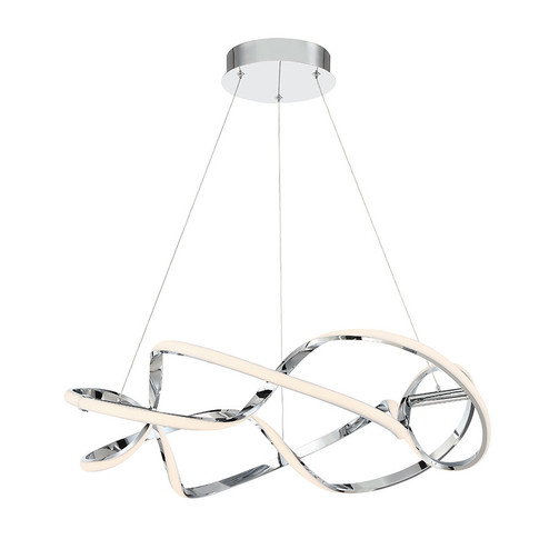 Pendants Ring/Halo by W.A.C. Lighting ( 34 | PD-47828-CH Interlace ) 