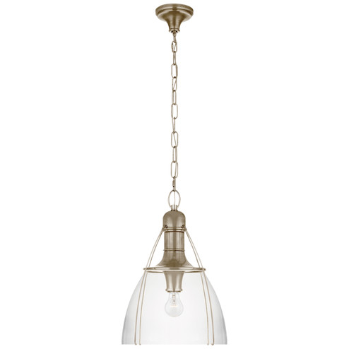 Pendants Glass Down by Visual Comfort Signature ( 268 | CHC 5476AN-CG Prestwick ) 