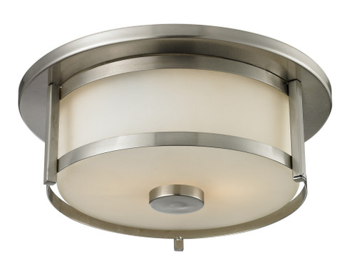 Flush Mounts Drum Shade by Z-Lite ( 224 | 412F11 Savannah ) 