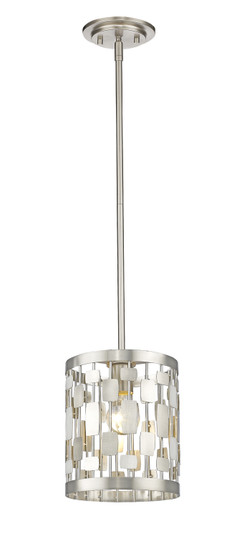 Mini Pendants Drum Shade by Z-Lite ( 224 | 430MP-BN Almet ) 