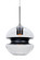 Multi-Systems Line Voltage Pendants by Besa ( 74 | 1JC-HULA8BK-SN Hula 8 ) 