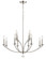 Mid. Chandeliers Candle by Crystorama ( 60 | MIL-8012-PN Mila ) 