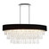 Linear/Island Drum Shade by CWI Lighting ( 401 | 5523P38C-O (Black) Franca ) 