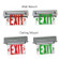 Utility Exit Signs by Elco Lighting ( 507 | EDGREC1G ) 