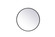 Mirrors/Pictures Mirrors-Oval/Rd. by Elegant Lighting ( 173 | MR4821BK Eternity ) 