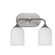 Bathroom Fixtures Two Lights by Generation Lighting. ( 1 | GLV1022BS Emile ) 