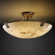 Semi-Flush Mts. Bowl Style by Justice Designs ( 102 | FAL-9612-35-DBRZ-LED5-5000 LumenAria ) 