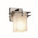 Exterior Wall Mount by Justice Designs ( 102 | CLD-8171-15-NCKL-LED1-700 Clouds ) 