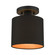 Semi-Flush Mts. Drum Shade by Livex Lighting ( 107 | 45084-04 Sentosa ) 