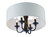 Semi-Flush Mts. Drum Shade by Maxim ( 16 | 10013OMOI Bongo ) 