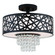 Semi-Flush Mts. Drum Shade by Livex Lighting ( 107 | 40662-07 Allendale ) 