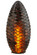 Shades Misc. Glass by Meyda Tiffany ( 57 | 76491 Tiffany Pinecone ) 