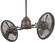 Fans Ceiling Fans by Minka Aire ( 15 | F802L-ORB Vintage Gyro Led ) 