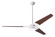 Fans Ceiling Fans by Modern Fan Co ( 201 | TOR-GW-62-MG-272-004 Torsion ) 