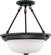 Semi-Flush Mts. Bowl Style by Nuvo Lighting ( 72 | 60-3149 Close to Ceiling Mahogany Bronze ) 