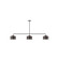 Linear/Island 3 Light Bar by Montclair Light Works ( 518 | MSN419-51 Axis ) 