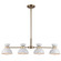 Linear/Island 4 Light + by Trans Globe Imports ( 110 | 71856 WH-AG ) 