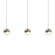 Linear/Island 3 Light Bar by Sonneman ( 69 | 2920.13-MED Grapes ) 