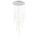 Large Chandeliers Multi-Port/Cascade by Kuzco Lighting ( 347 | MP14932-WH Chute ) 