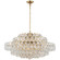 Mid. Chandeliers Empire/Basket by Visual Comfort Signature ( 268 | ARN 5120HAB-CG Sanger ) 