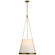 Foyer/Hall Lanterns Glass w/Frame by Visual Comfort Signature ( 268 | S 5182SB-L Reese ) 